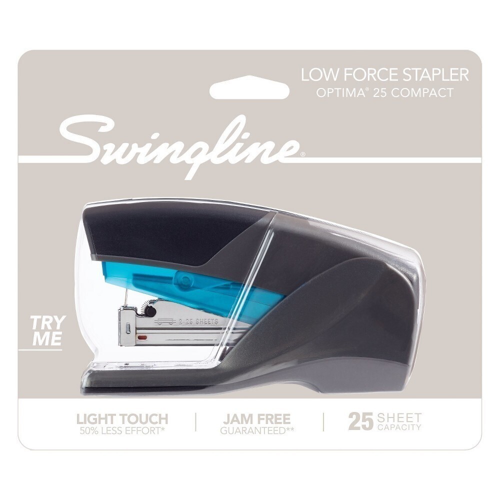 Swingline Optima 25 Compact Stapler BlueGray